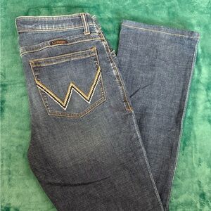 Wrangler Women's Classic Blue Boot Cut Jeans